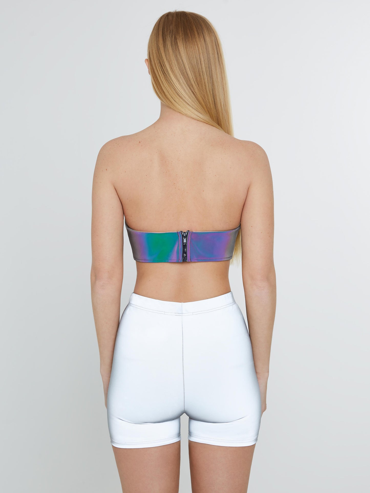 Rainbow Reflective mini bustier