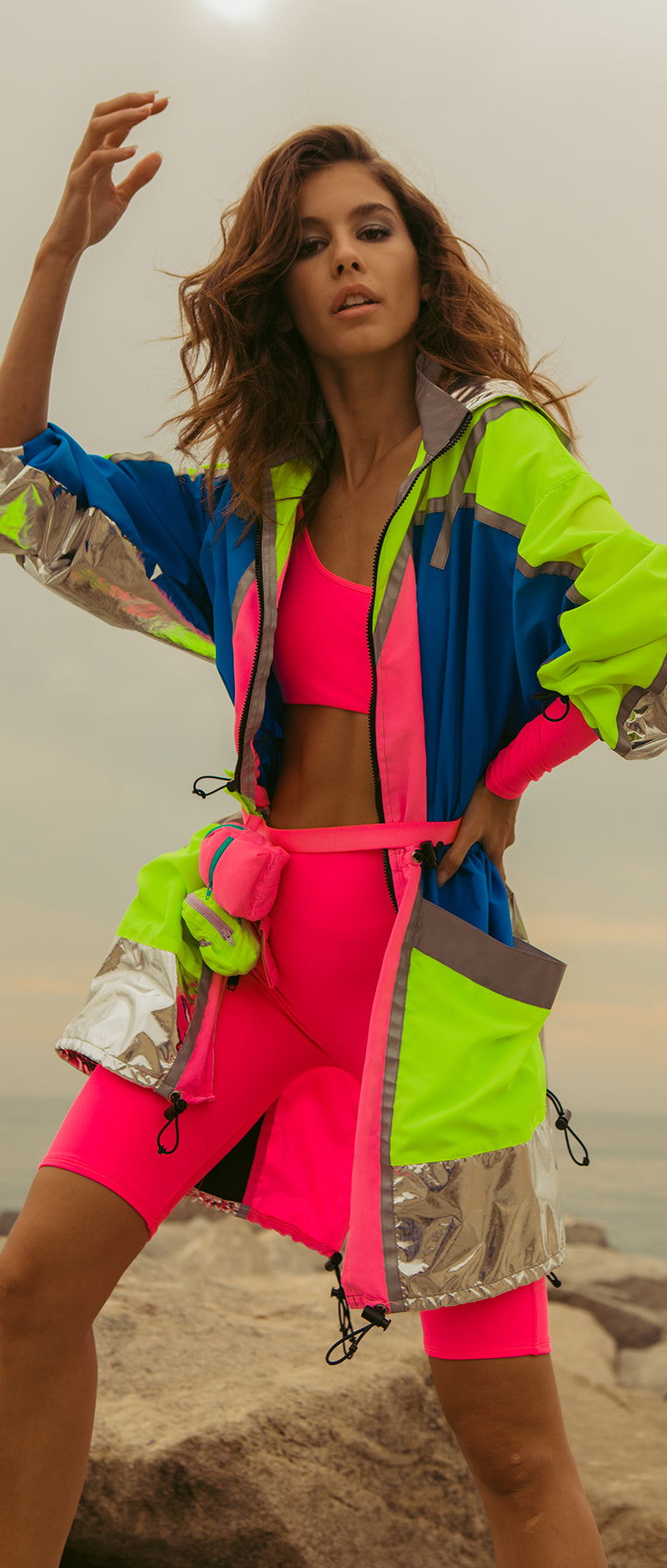Pink Cut-Out Jumpsuit